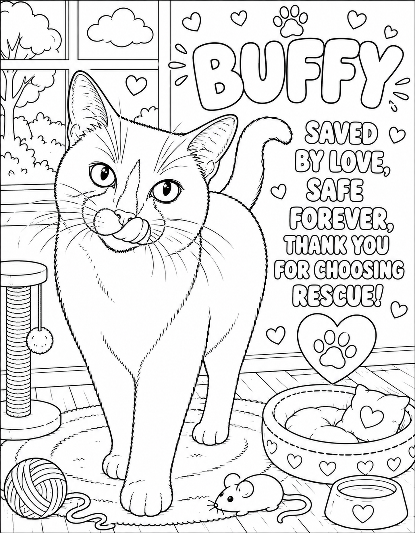 LC & Friends: Pawsitive Rescue Adventures – 2-Book Coloring Collection