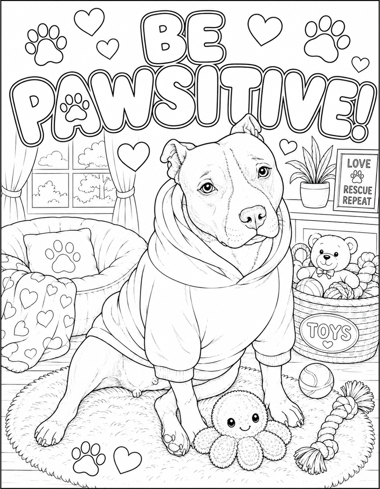 LC & Friends: Pawsitive Rescue Adventures – 2-Book Coloring Collection