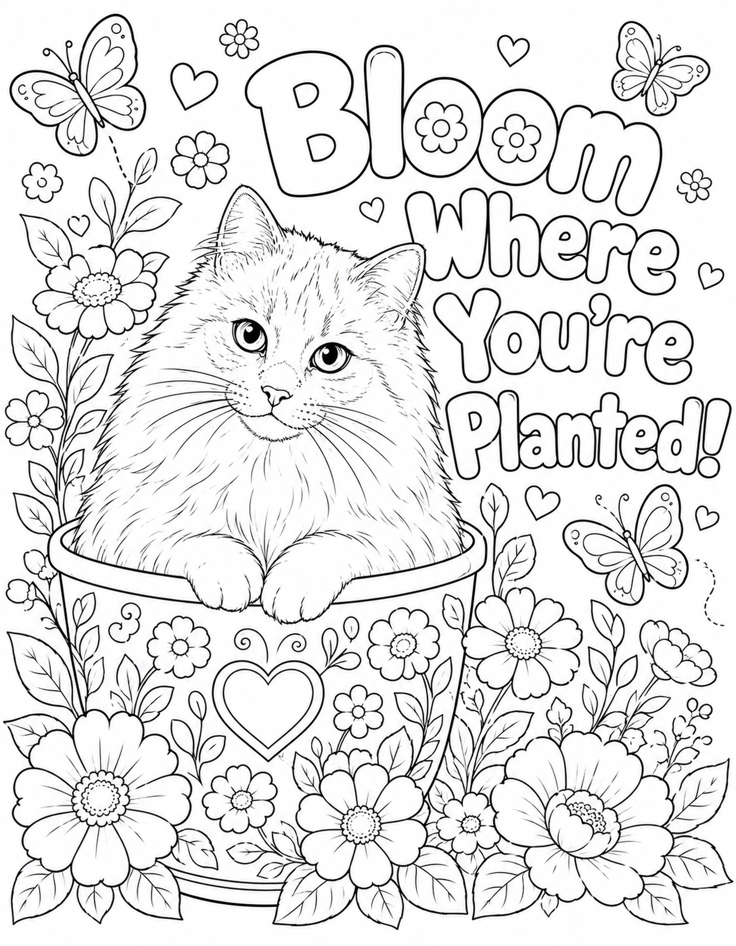 LC & Friends Rescue Cats Coloring Book + Crayon Bundle 🐾🖍️